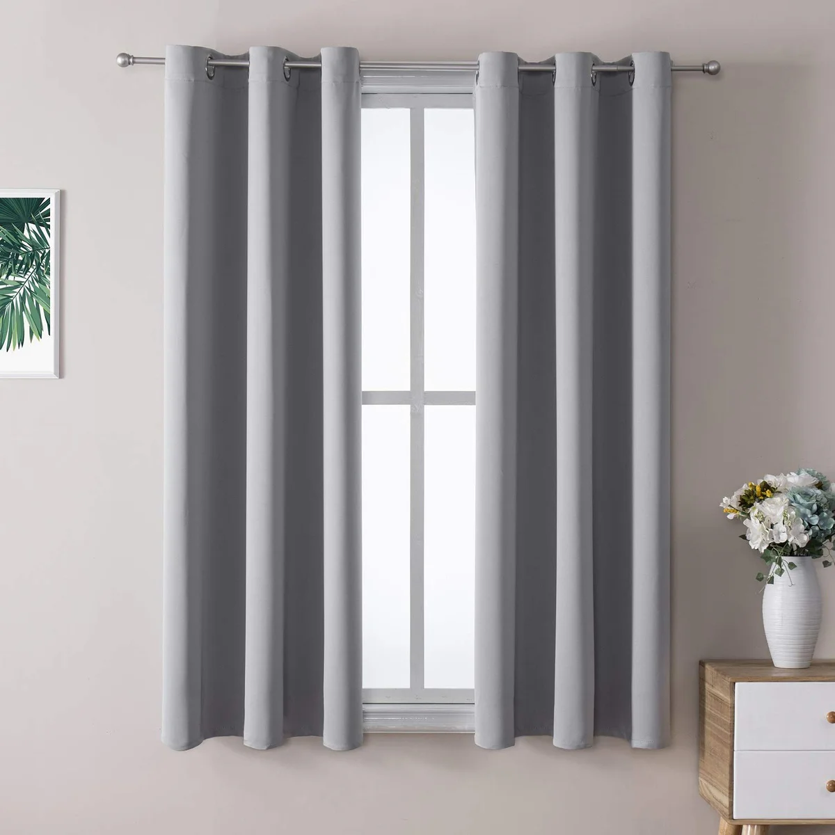 ChrisDowa Blackout Curtains - Thermal Insulated Room Darkening