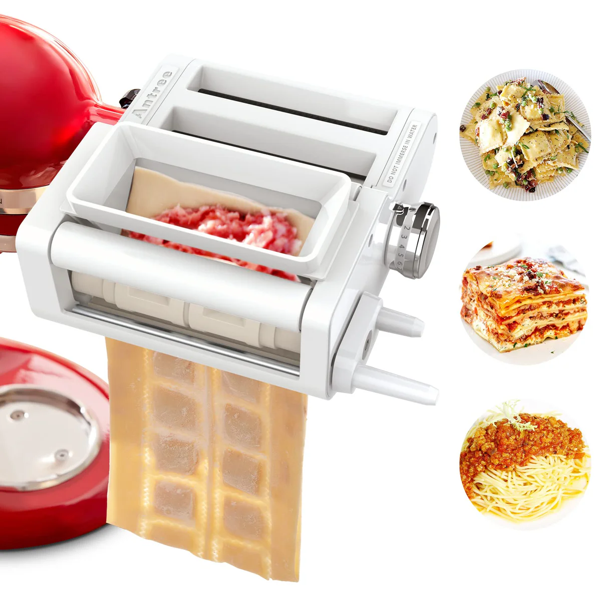 Antree Pasta Maker Attachment for KitchenAid Stand Mixers