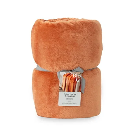 Better Homes & Gardens Plush Throw Blanket