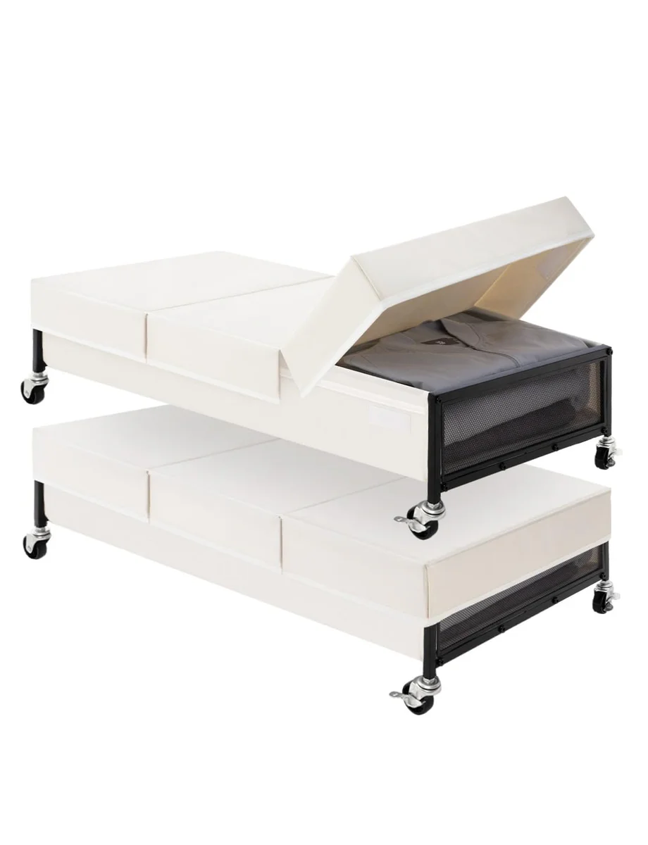 StorageWorks Under Bed Rolling Storage Bin