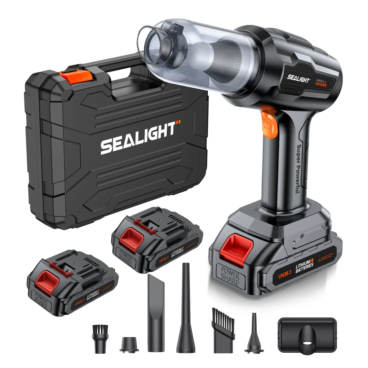 SEALIGHT Cordless Car Vacuum 