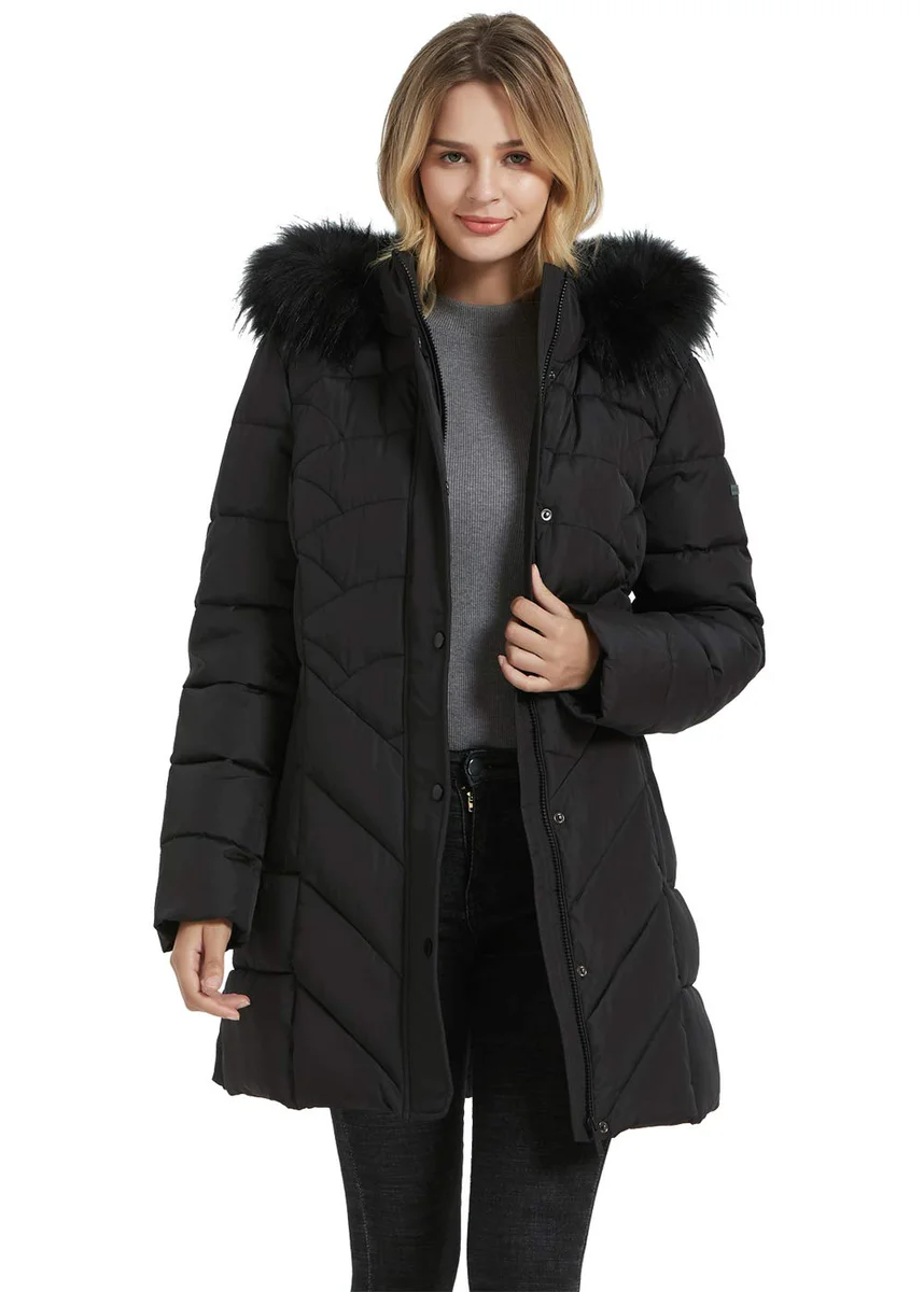 BINACL Womens Winter Warm Parka Jacket 