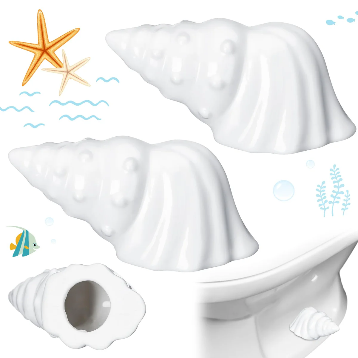 Wonderjune Toilet Bolt Caps