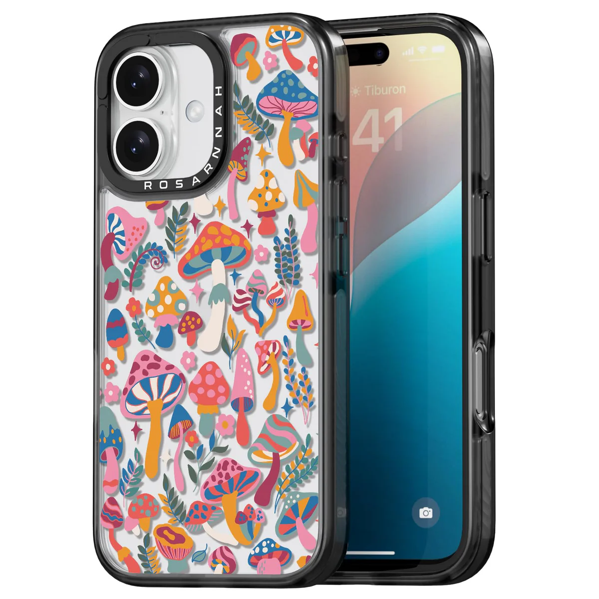 Rosarnnah Mushroom Jungle iPhone Case