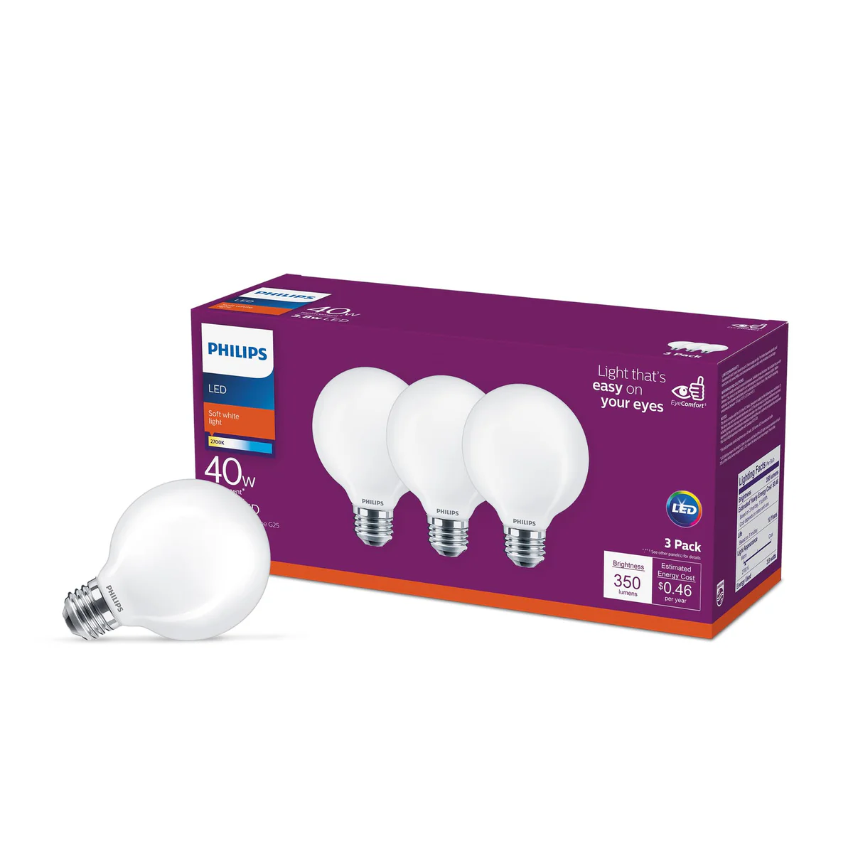 PHILIPS LED Standard A19 Light Bulb