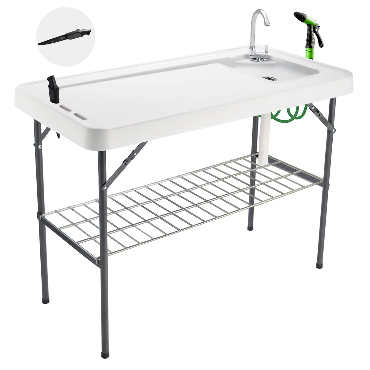 Avocahom Folding Fish Cleaning Table Portable