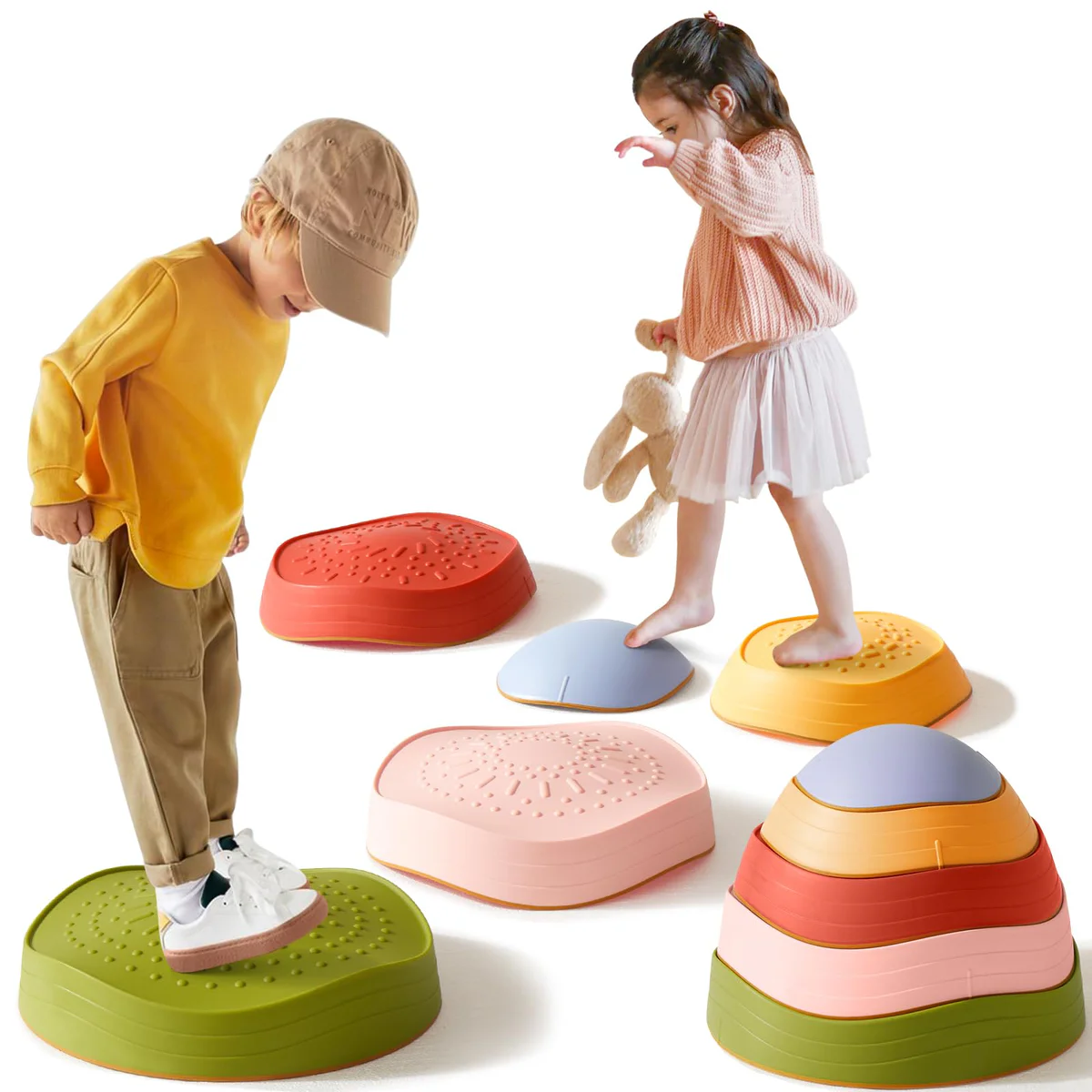 Tiny Land Kids Balance Stepping Stones