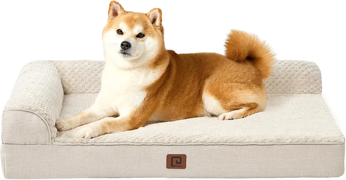 EHEYCIGA Memory Foam Orthopedic Dog Bed