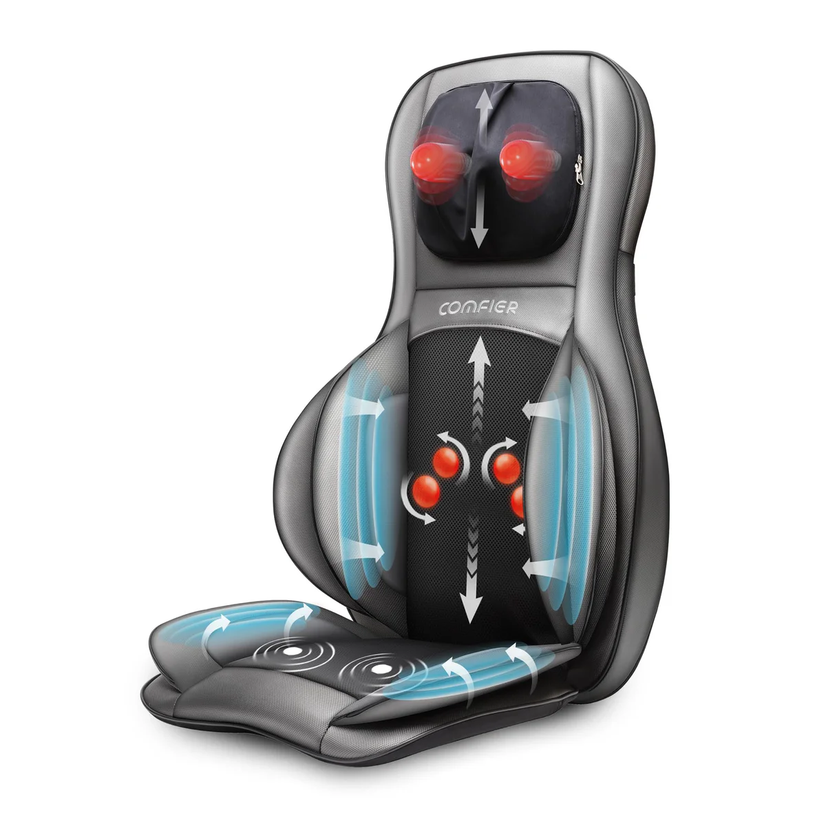 COMFIER Shiatsu Back Massager with Heat