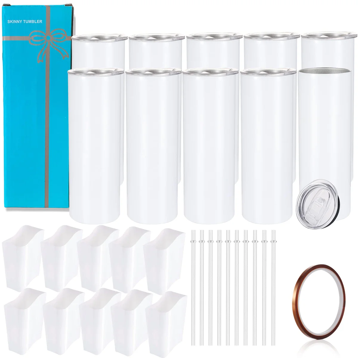 YOUKE OLA 20oz Sublimation Blanks Tumbler