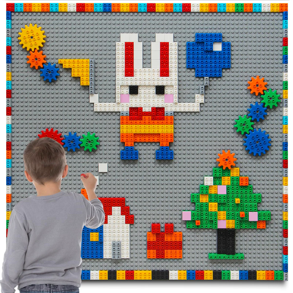 MIMAX Building Block Wall Tiles with Baseplates