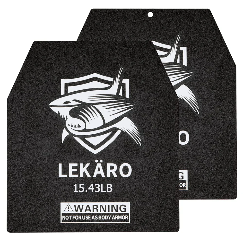 LEKÄRO Weighted Vest Plates Steel