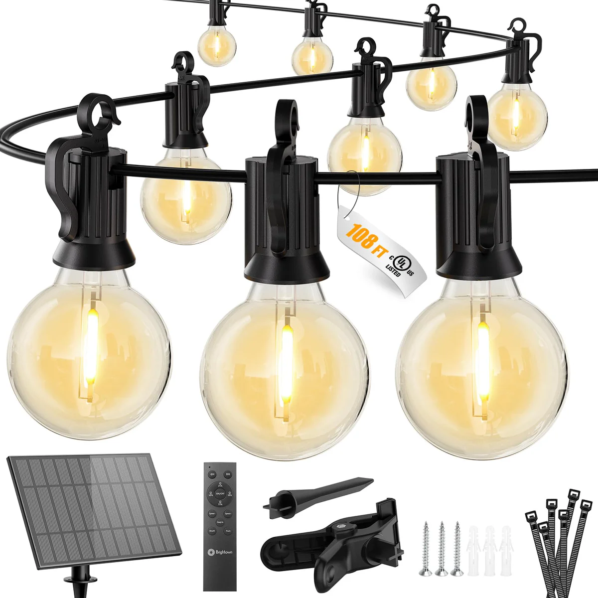 Brightown Outdoor String Lights
