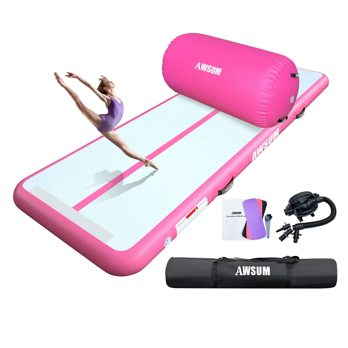 AWSUM Inflatable Air Gymnastics Mat 
