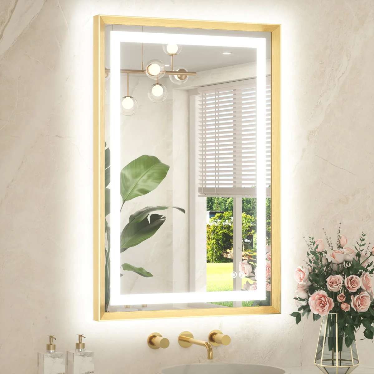 TETOTE Rectangular Wall Mirror