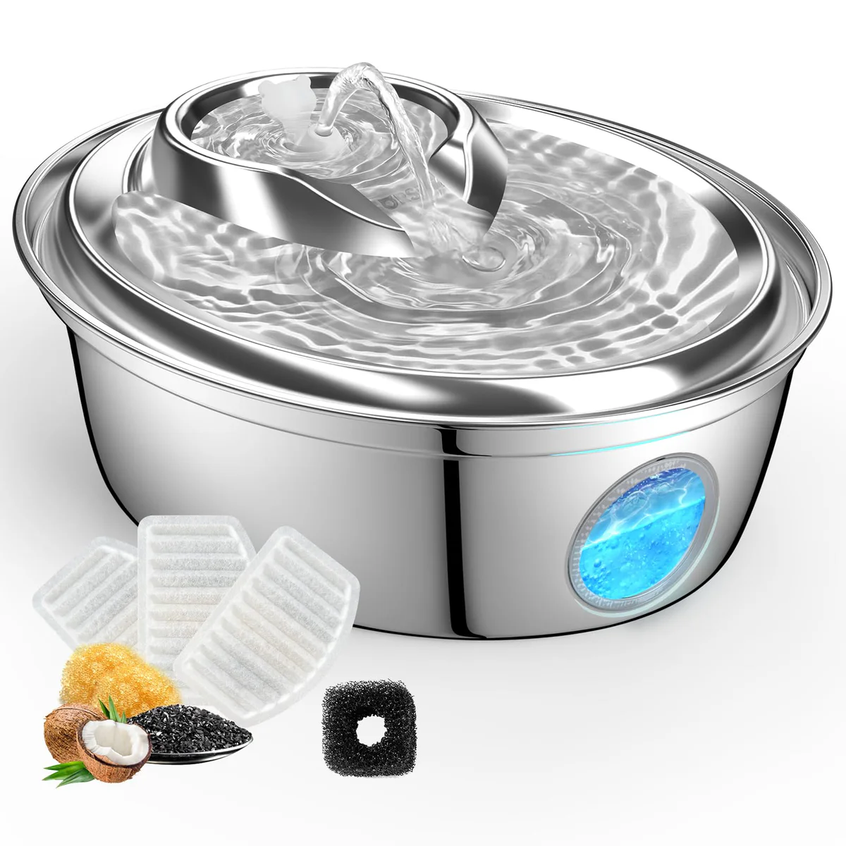 ORSDA Pet Fountain Water Dispenser