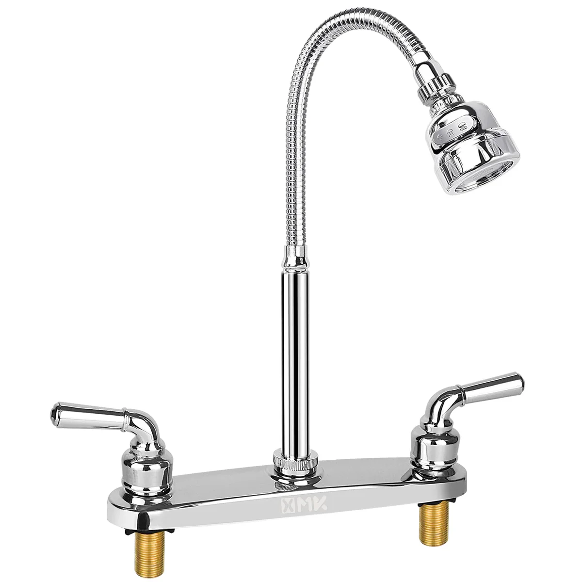 XMK RV Kitchen Faucet All Metal Single Handle Mixer Tap