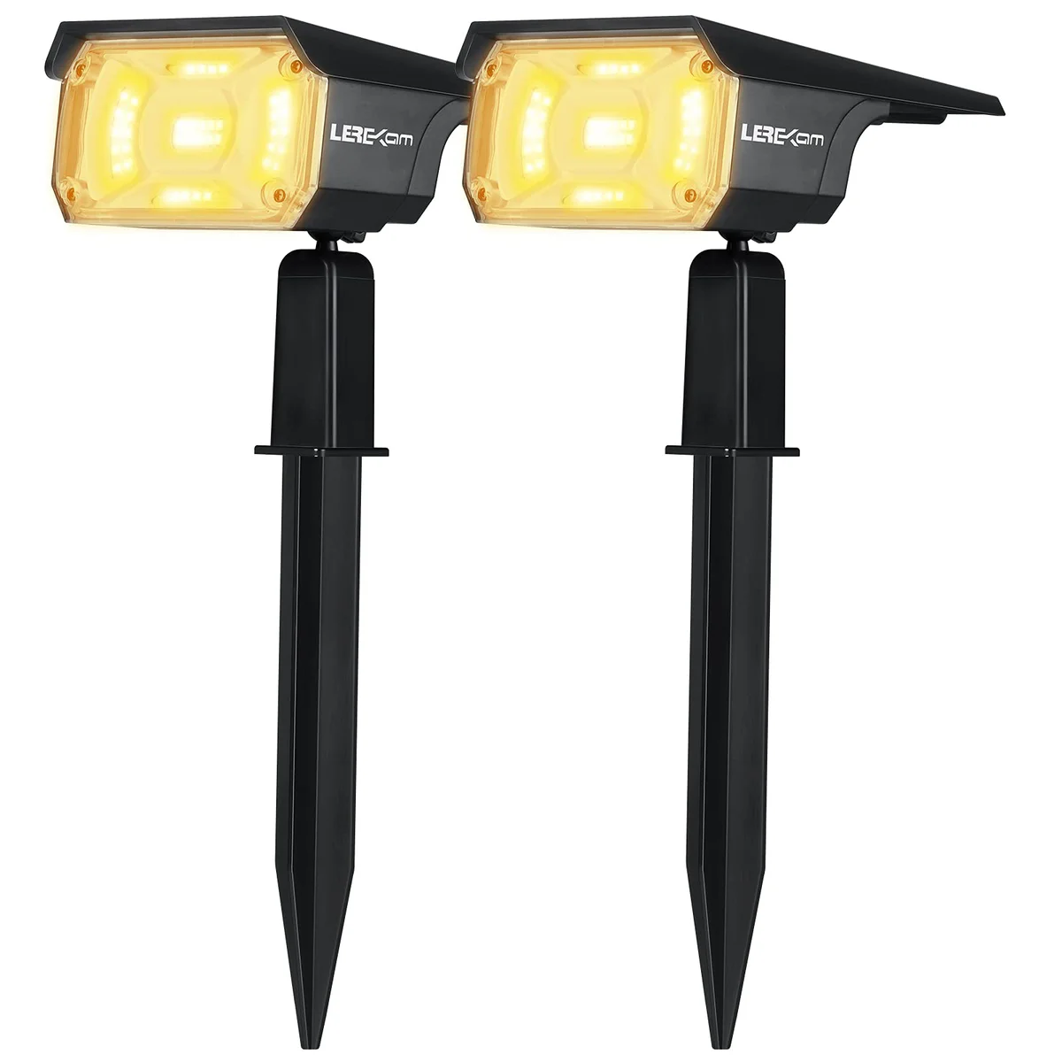 LEREKAM Solar Powered Landscape Spotlights 