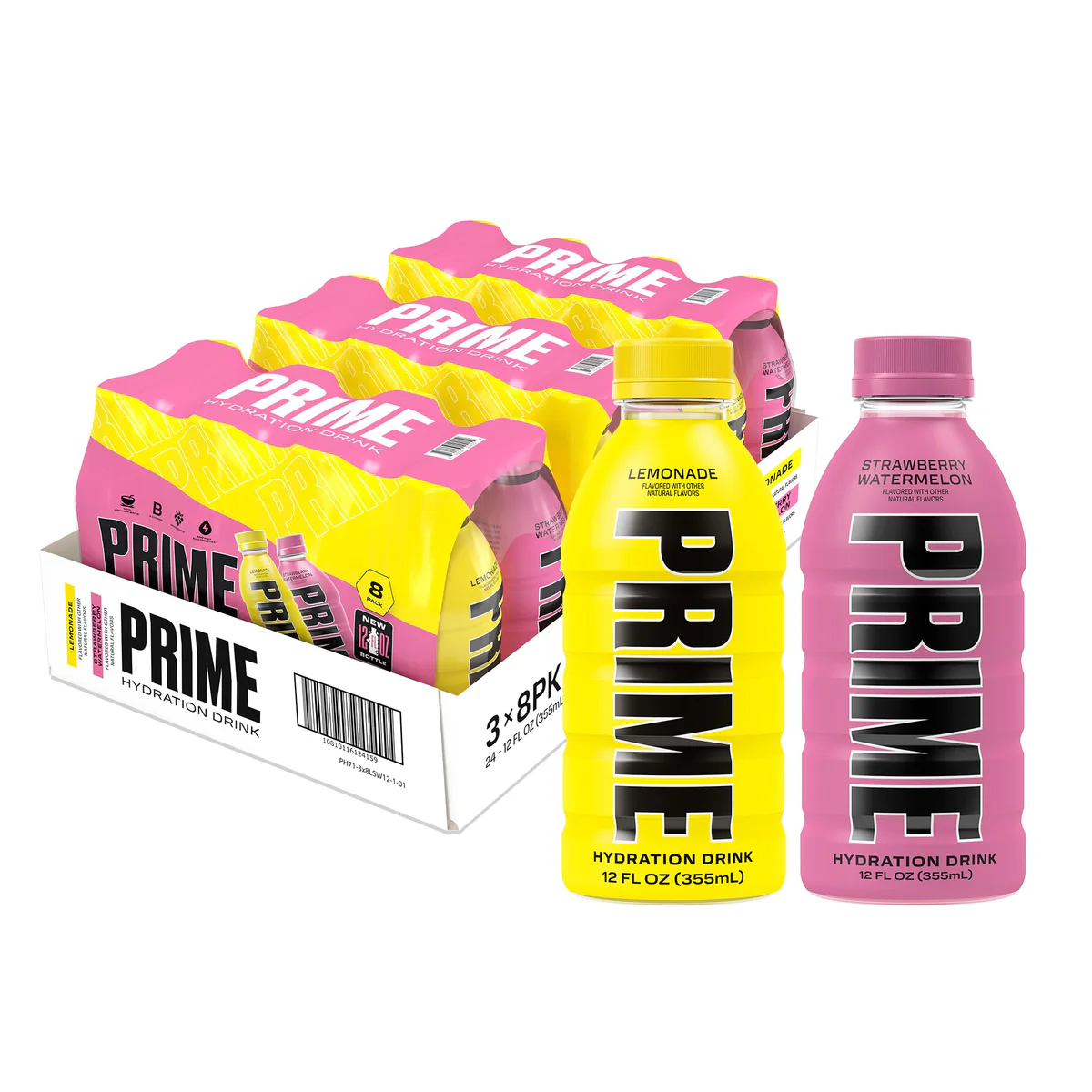 PRIME Hydration Lemonade Strawberry Watermelon Drink