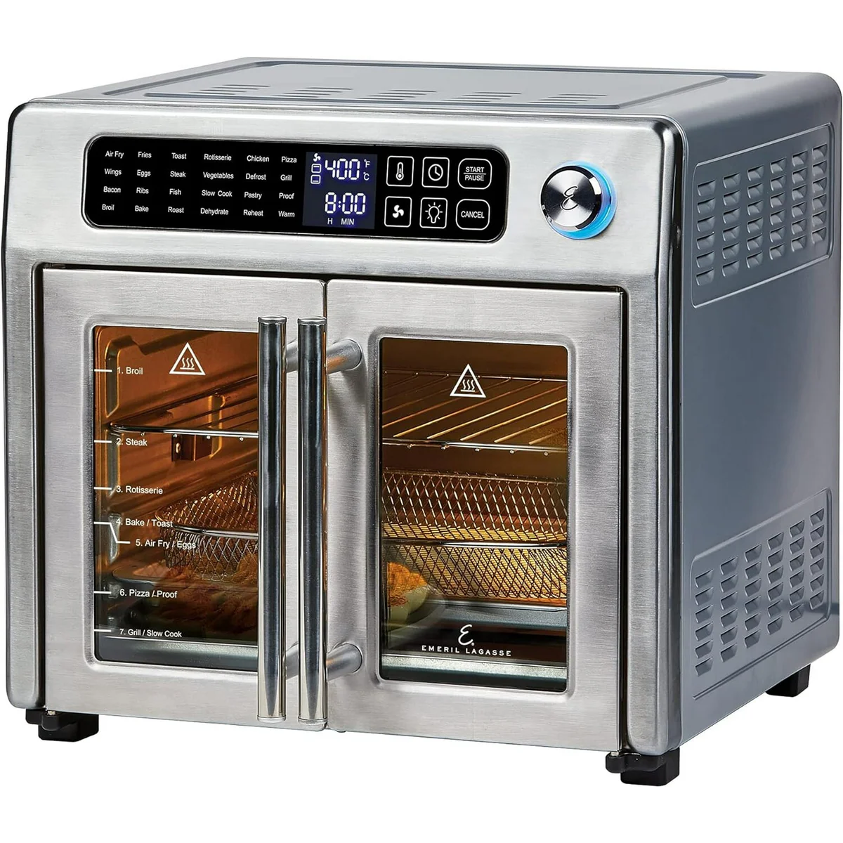 Emeril Lagasse French Door Air Fryer Toaster Oven Combo