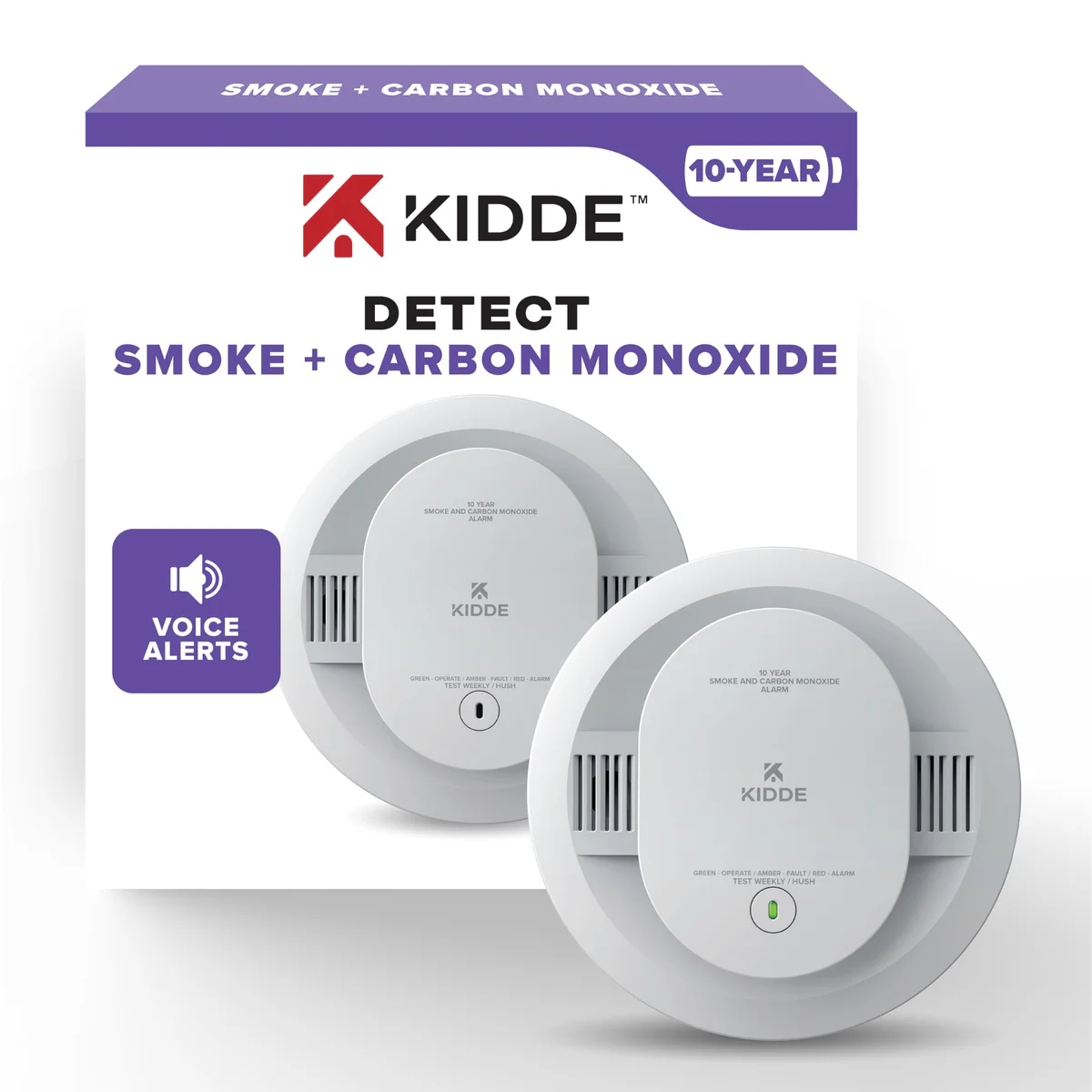 Kidde Smoke & Carbon Monoxide Alarm Detector