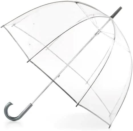 Totes CLEAR Compact Canopy Umbrella