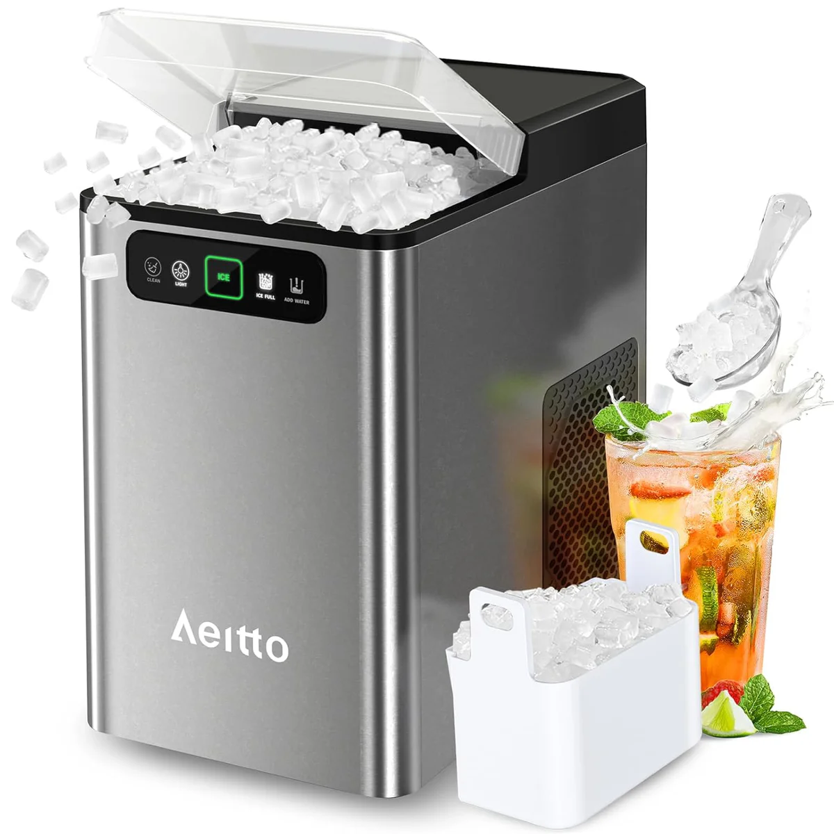 Aeitto Nugget Ice Maker
