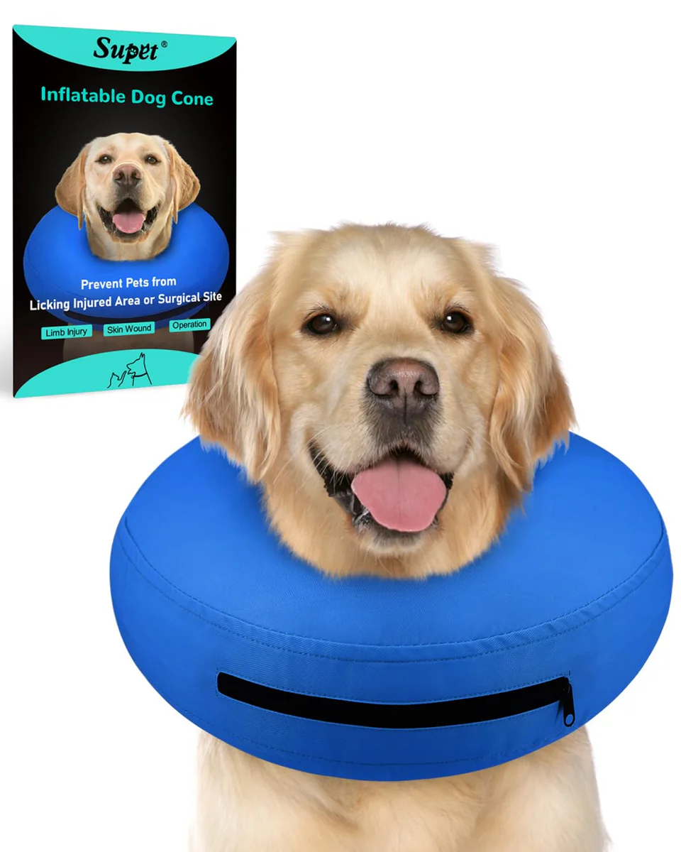 Supet Inflatable Dog Recovery Collar