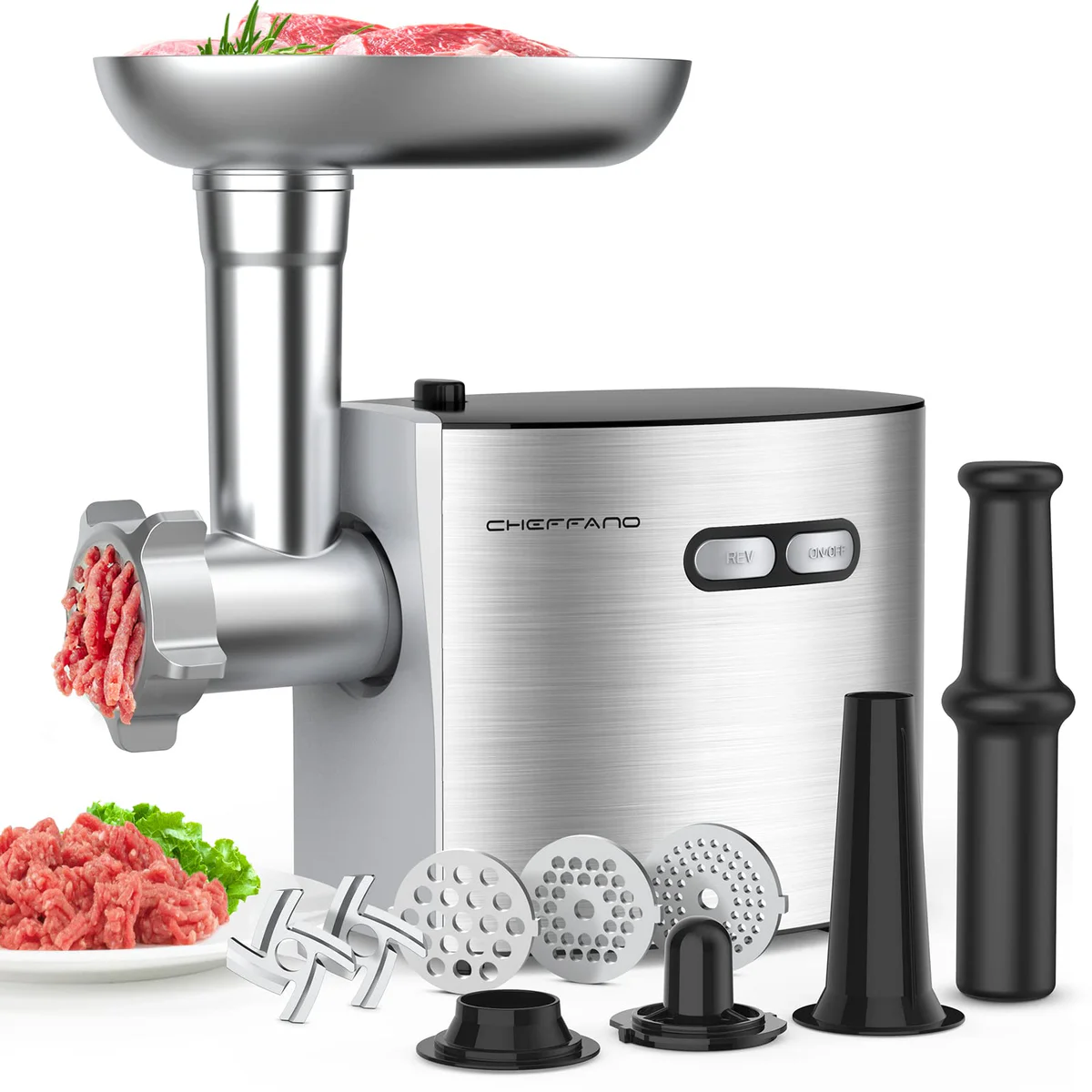 CHEFFANO Electric Meat Grinder 