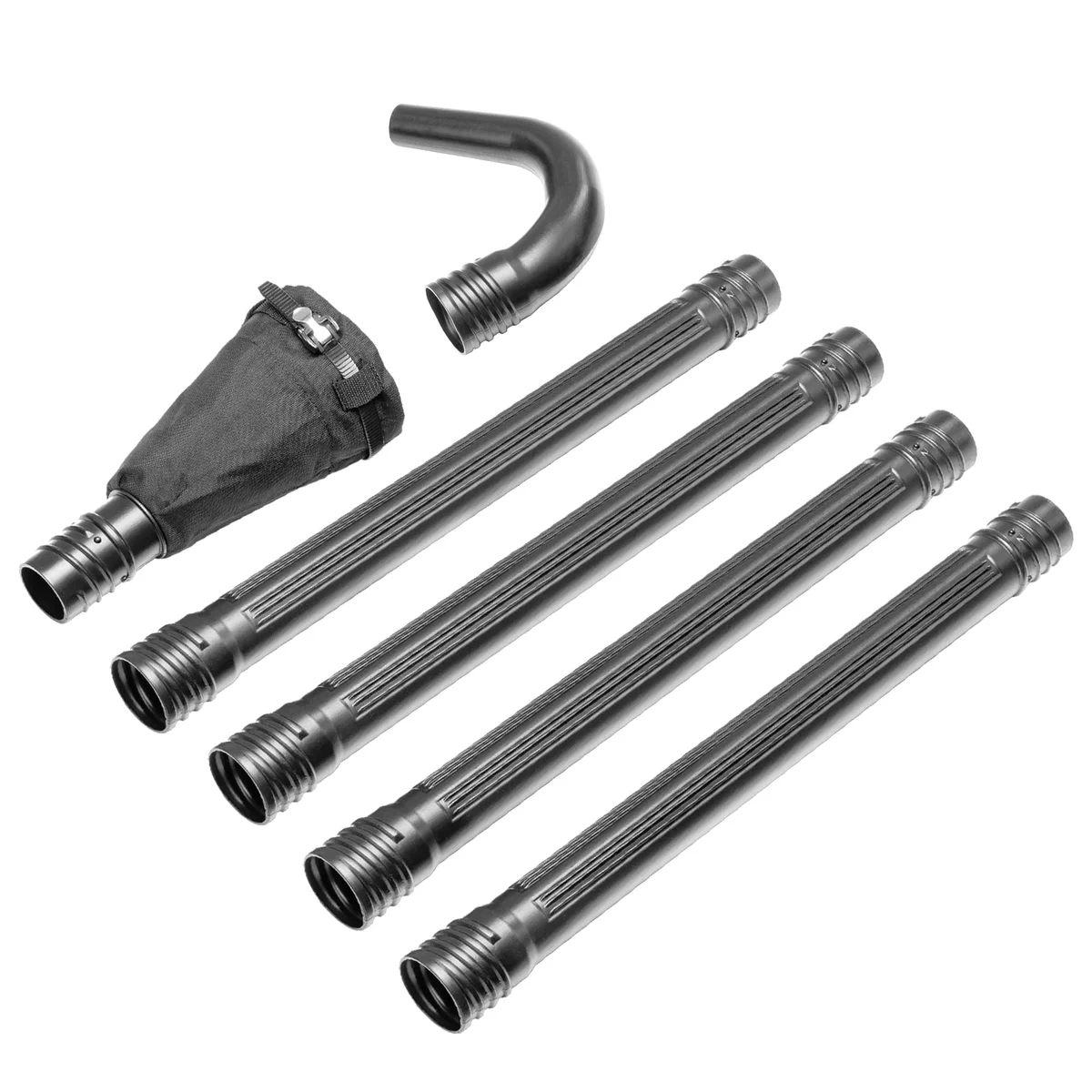 Greenworks GK0A00 Universal Gutter Kit, Black and Green