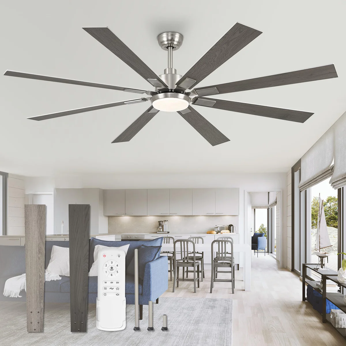 ZMISHIBO Ceiling Fan