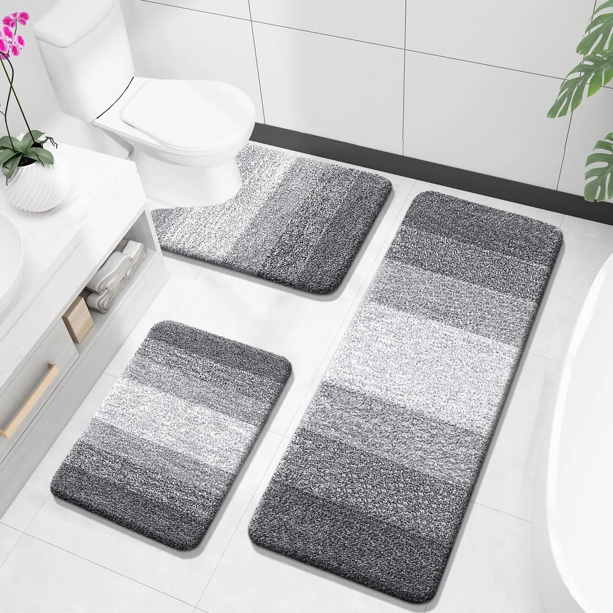 OLANLY Bathroom Rug