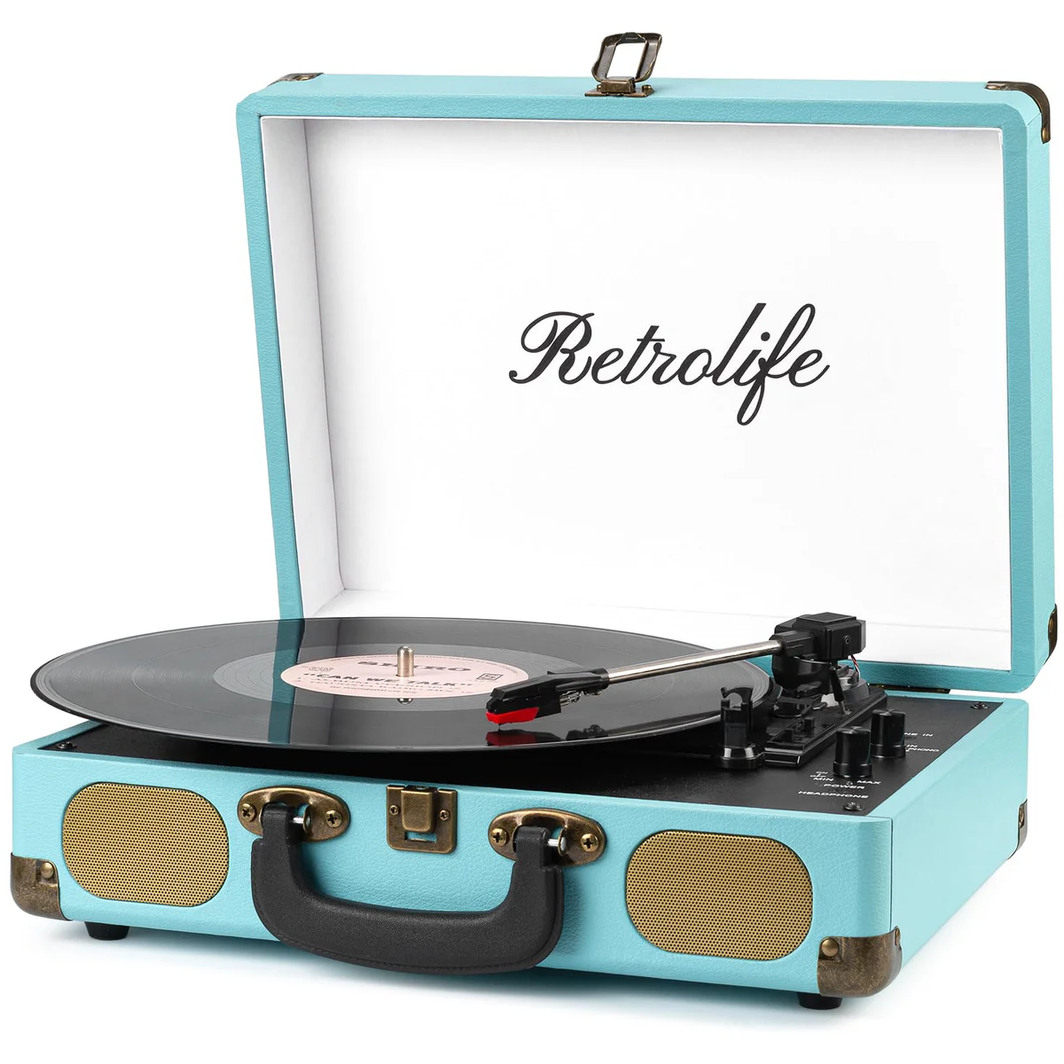 Retro Bluetooth Record Player