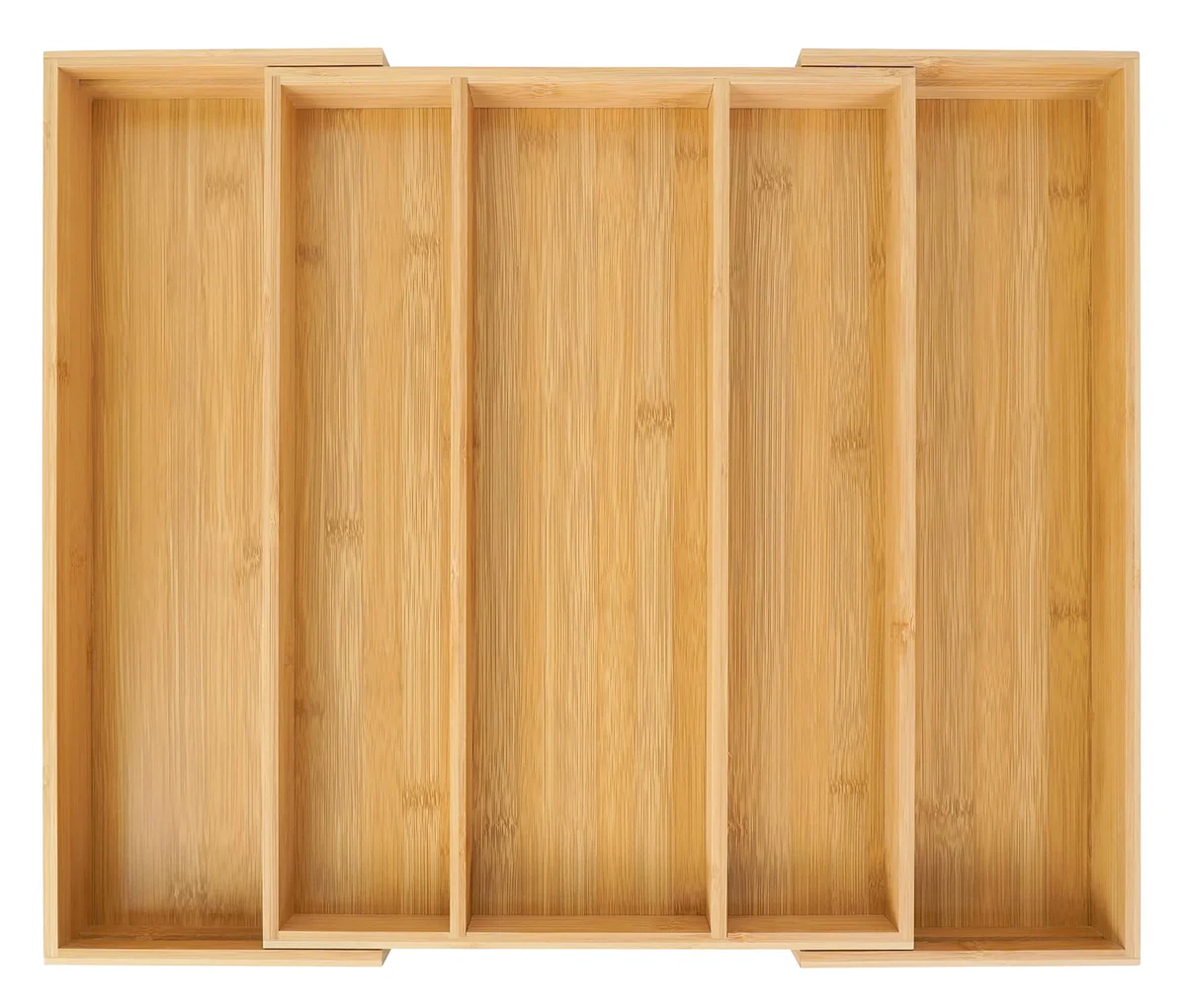 Utoplike Bamboo Expandable Drawer Dividers Organizers