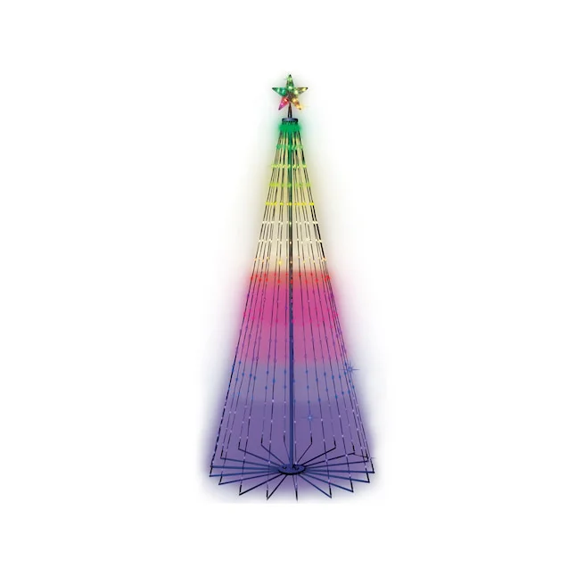 GE LED Outdoor Christmas Tree