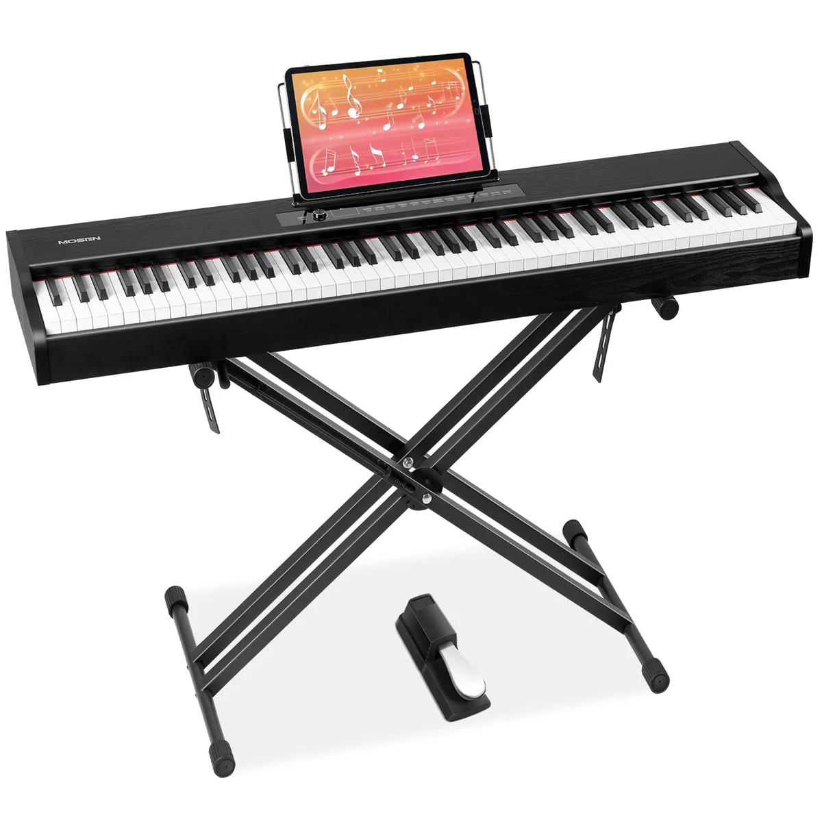 MOSEN MUSIC 88-Key Weighted Action Digital Piano