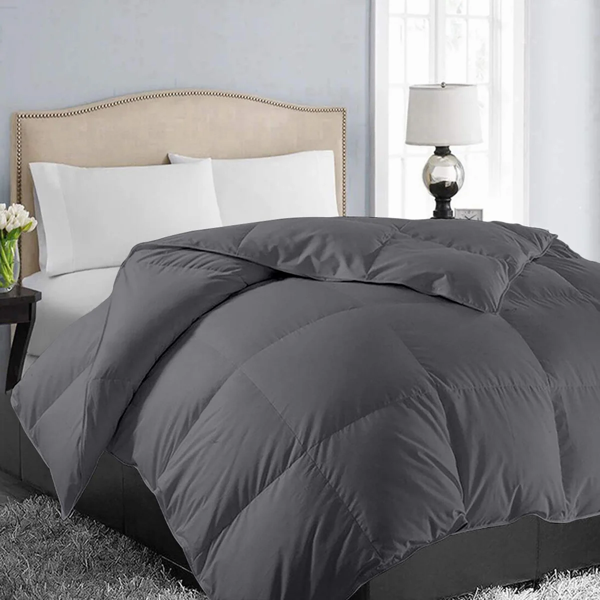 Queen Size Soft Quilted Down Alternative Comforter