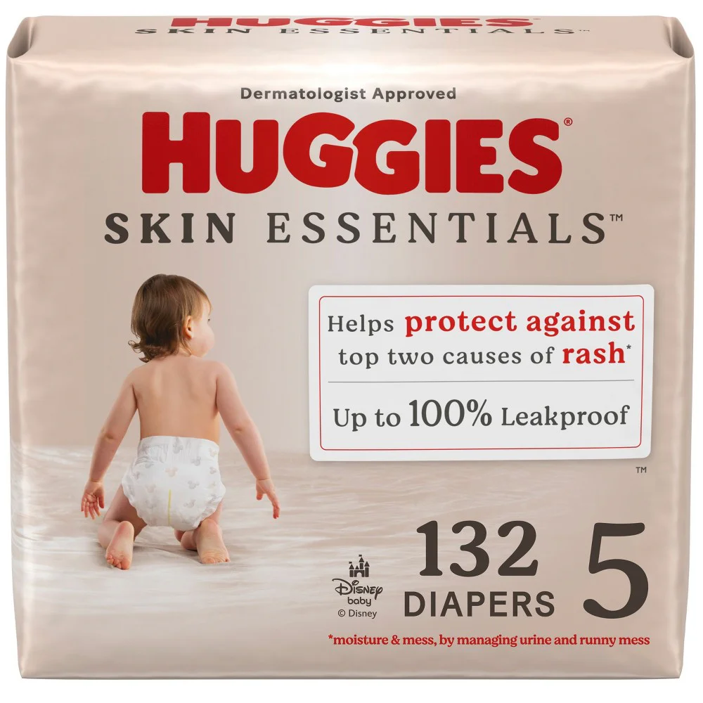 HUGGIES Skin Essentials Diapers - 132 Count