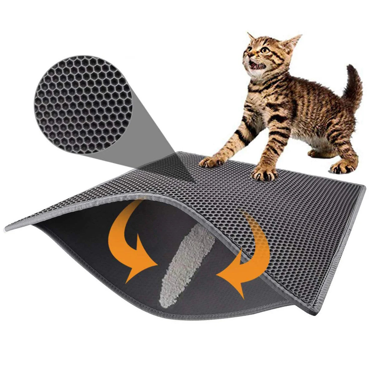 Pieviev Cat Litter Mat