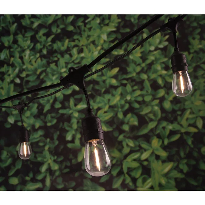 Portfolio 48-ft 18-Light Plug-In Vintage Bulbs String Lights
