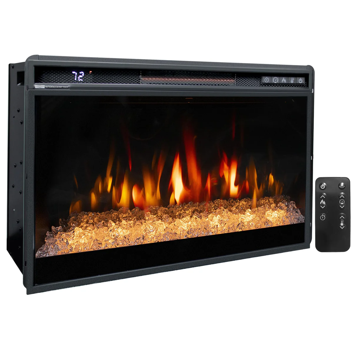 Oxhark Flame Electric Fireplace Insert