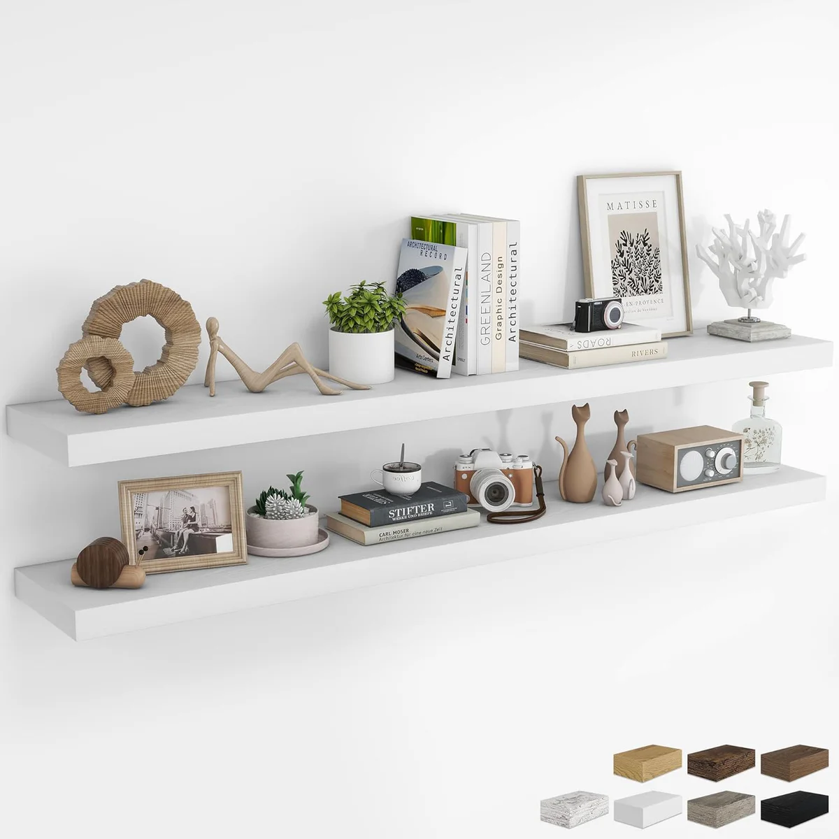 RICHFOCUS Wall Mounted Floating Shelves