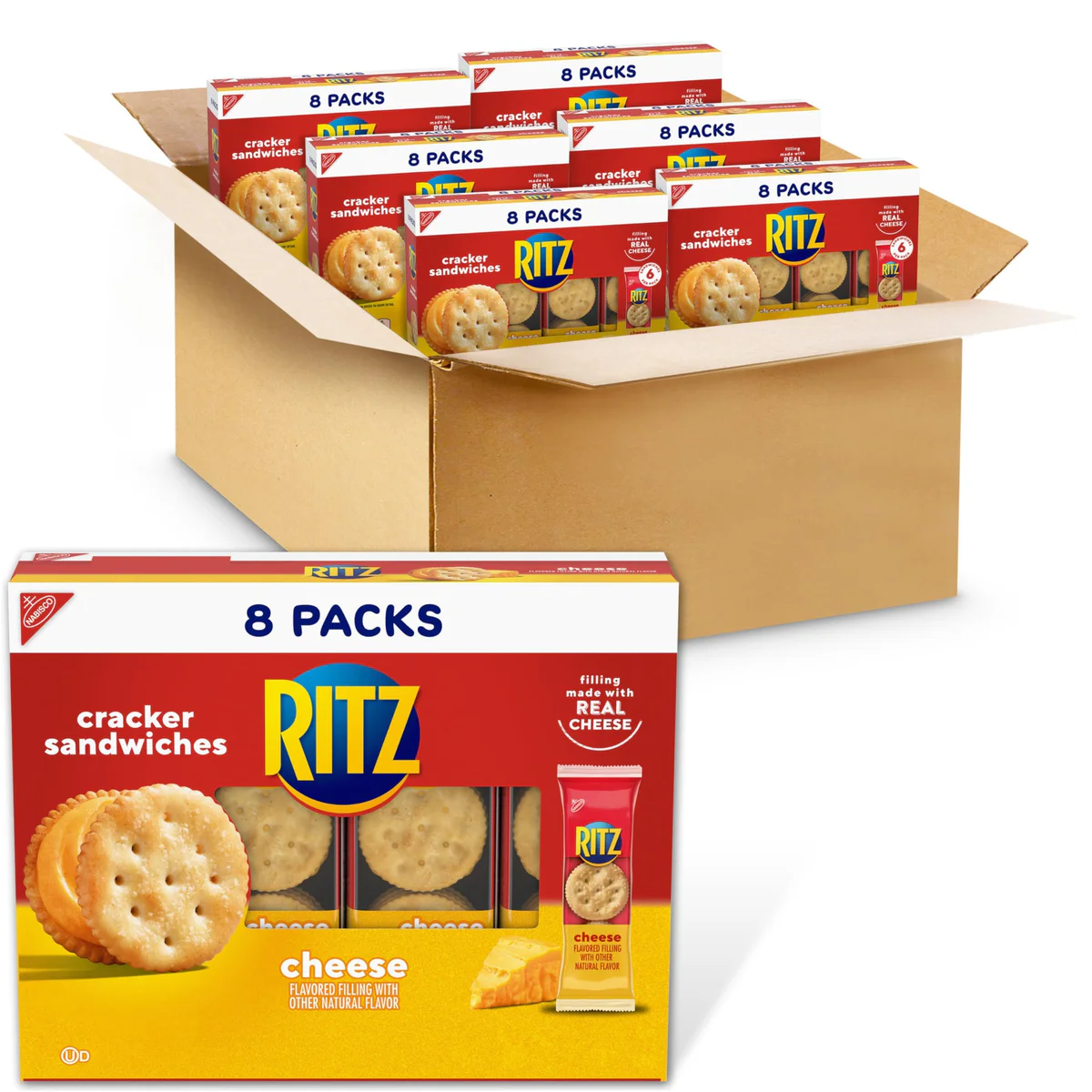 Ritz Cheese Cracker Sandwiches