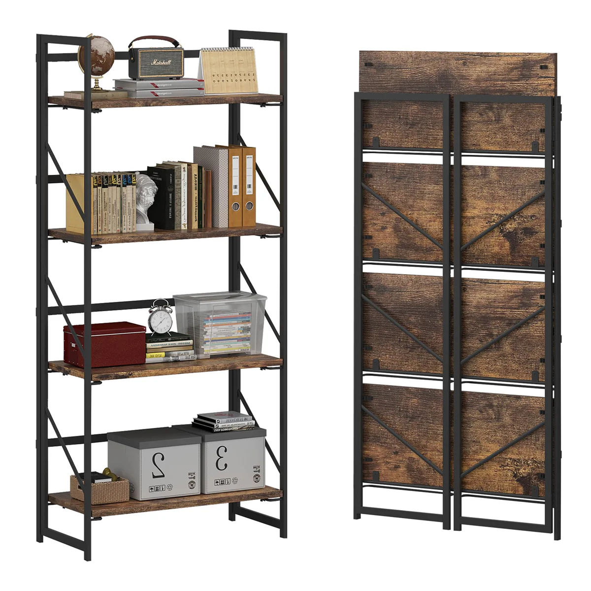 JSB Folding Bookshelf