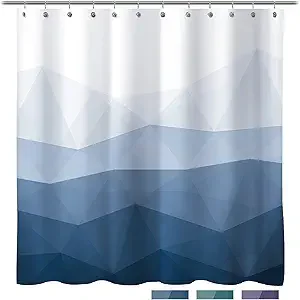 SUNLIT Designer Shower Curtain