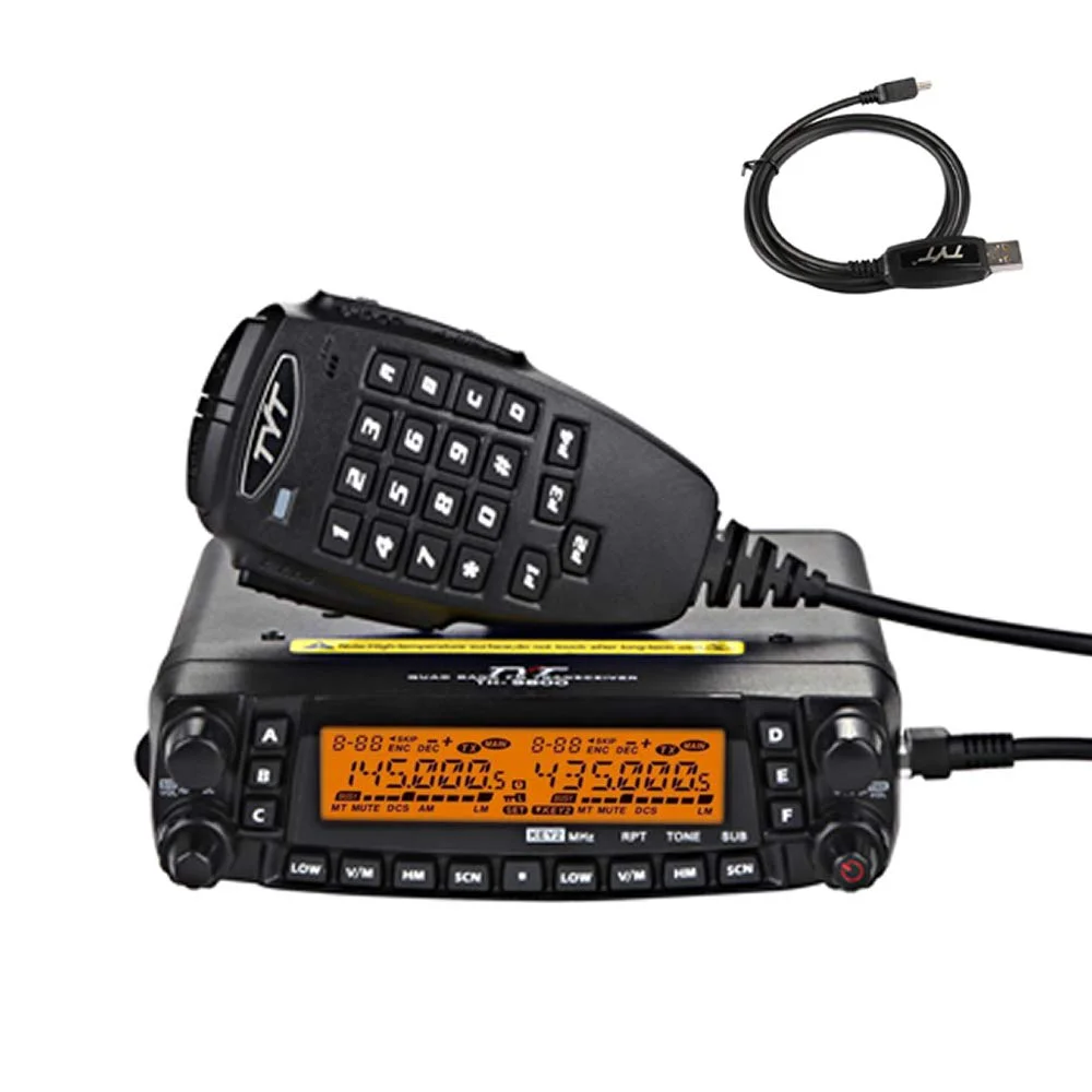 TYT TH-9800 Quad Band 50W Cross-Band Mobile Car Ham Radio 