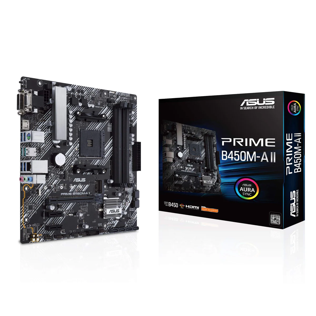 ASUS Prime B450M-A II Motherboard