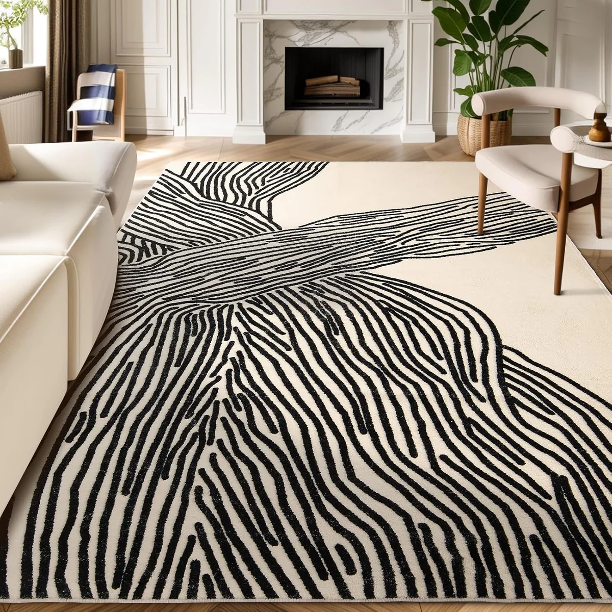 YIHOUSE Abstract Area Rug