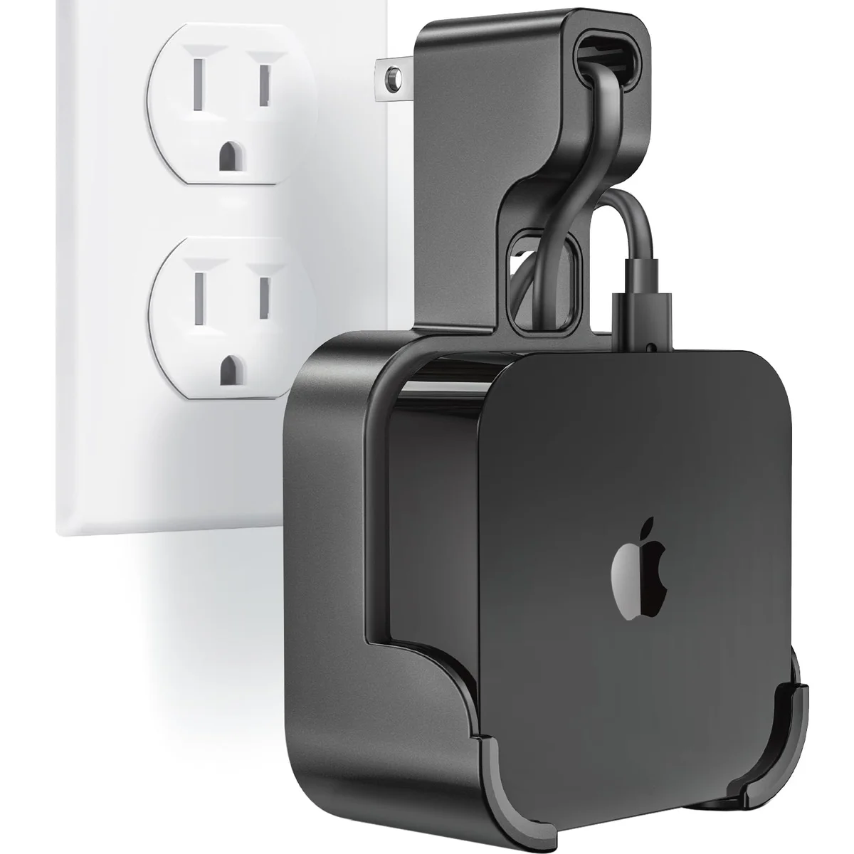 volport Apple TV 4K Wall Mount Outlet Hanger