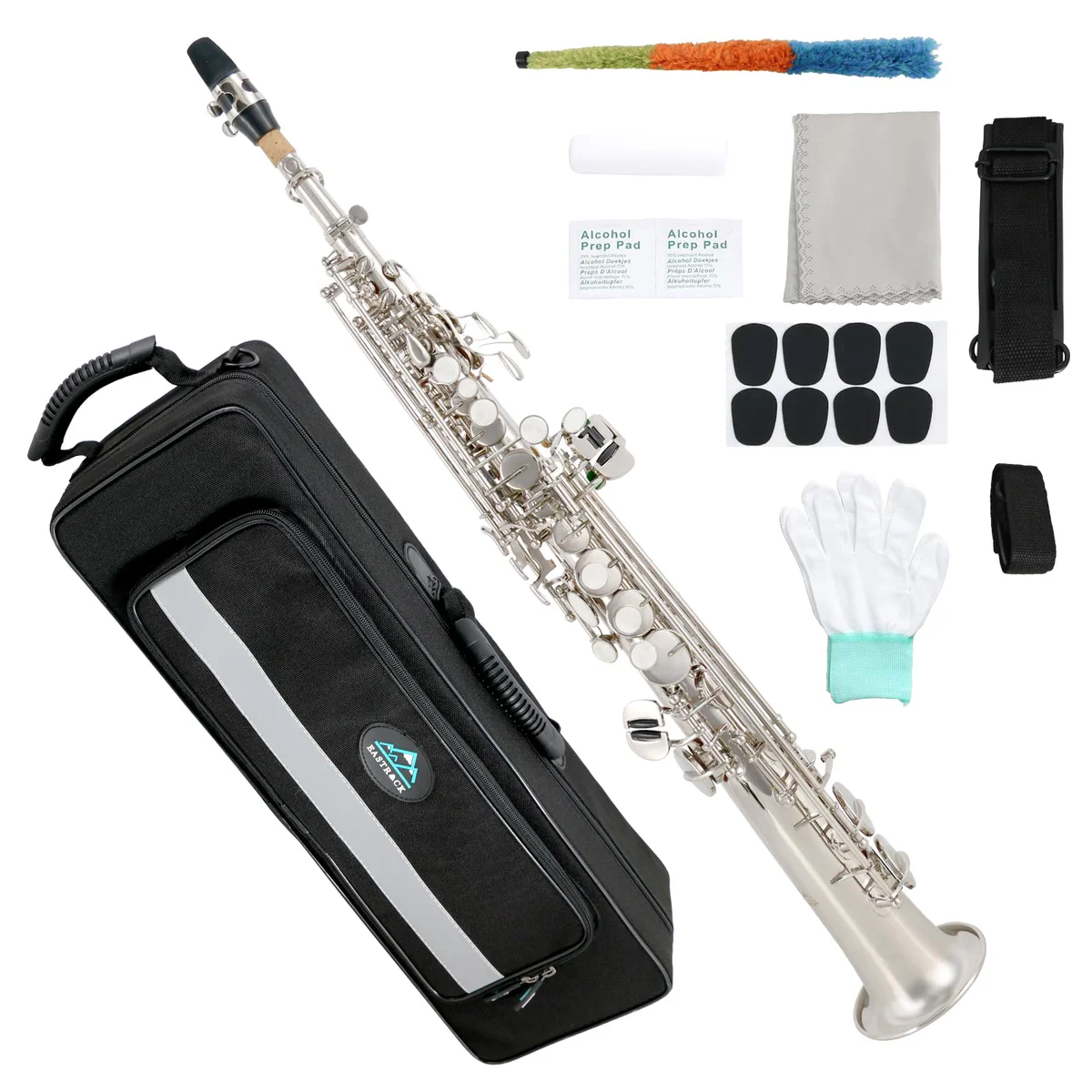 EASTROCK Bb Soprano Saxophone Straight 
